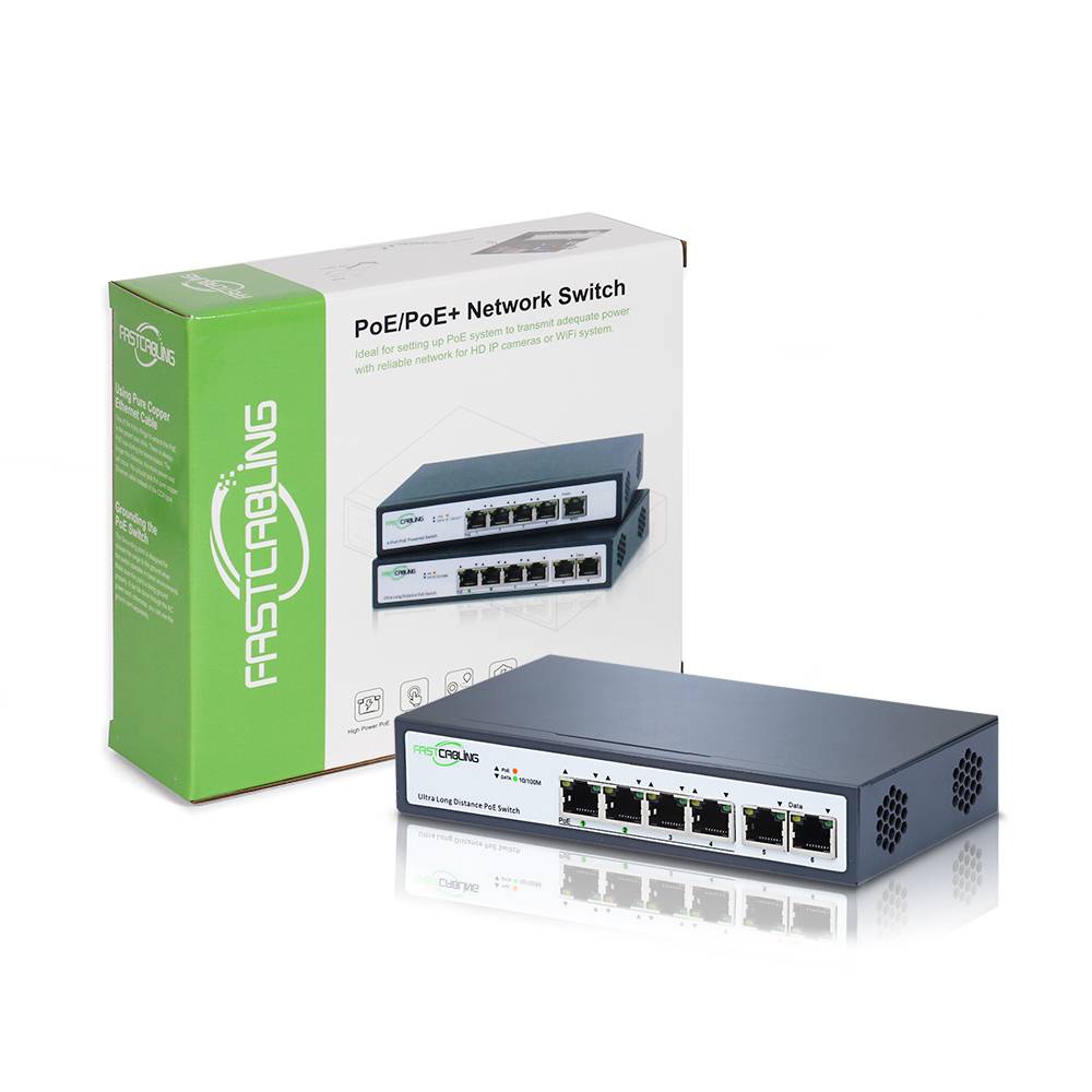 Long-Distance 4-Port PoE+ Switch - Image 2