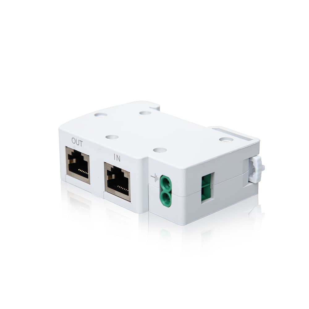 Industrial Din Rail PoE Surge Protector - Image 2